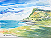 Lennox Head Traditional, Watercolor