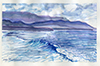 San Antonio Bowling Wave Seascape