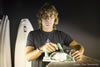 Xanadu With His Planer, Billabong Art Of Shaping